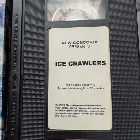 Ice Crawlers 2003 VHS Rare Horror Scifi New Concorde Roger Corman Y2K - Picture 8 of 9